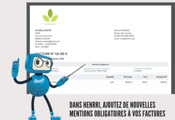 Deux nouvelles mentions obligatoires sur vos factures 2019