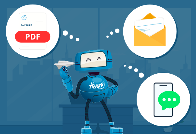 SMS, email ou PDF : quel est le meilleur choix pour vos paiements ? - Henrri